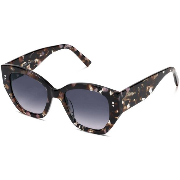 Warby Parker New Masha Large Navy Tortoise Sunglasses